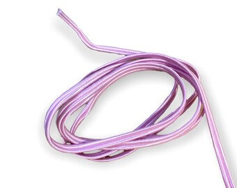 Elastic Cord 4mm light pink, Round Elastic