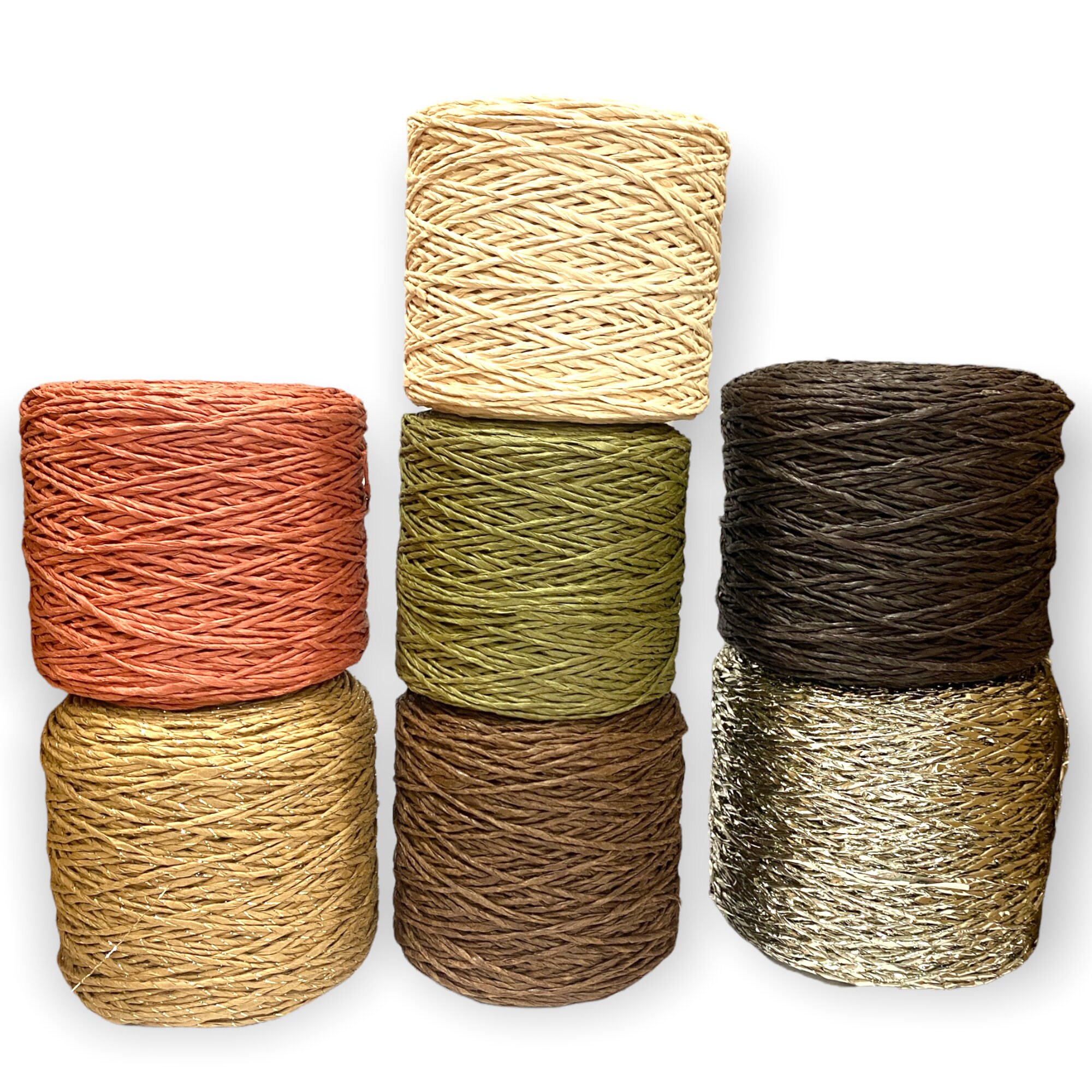 Paper Cord Paper Thread Natural Wire Paper Cord 250 Gr Etsy