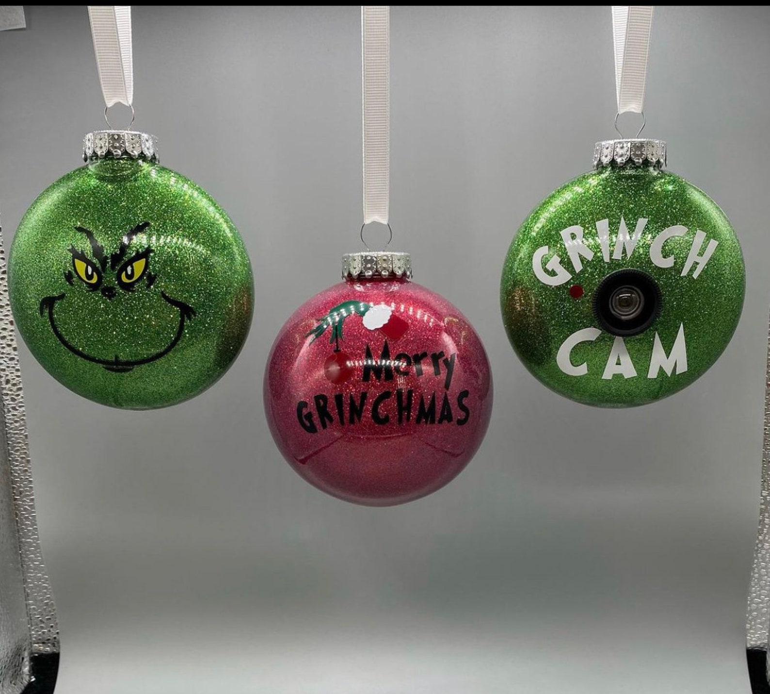 Grinch Plastic Ornament Balls Page Two Grinch Plastic Ornament Balls Page Two