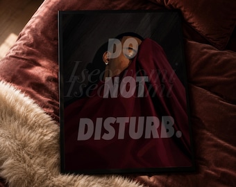 DND | Black Girl Art | Wall Art | Room Decor | Digital Downloads