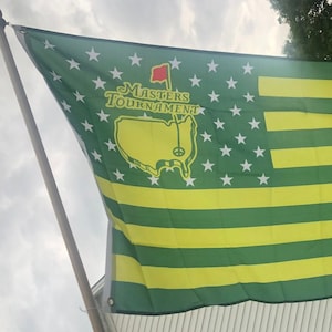 Masters Tournament -Themed Flag