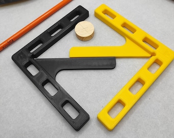 Woodworking Center Finder Tool: 90 Degree Angle Marker