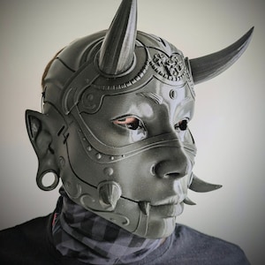 Wearable Oni/Hannya mask for Cosplay/Japanese Folclore/Cosplay accessory/Demon mask