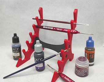 Paintbrush stand, organizer
