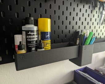 Organizzatori per contenitori IKEA SKADIS Portapenne/matite/pennelli, vassoio, scomparto, contenitore per organizer con pannello forato