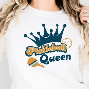 Pickleball Queen SVG Design - Instant Download for Shirts, Bags, and More - Digital File for DIY Crafting and Gifts