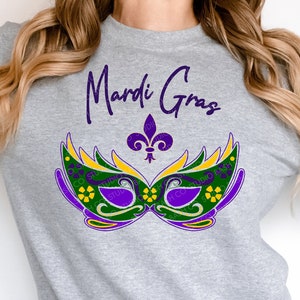 Fichier de coupe SVG masque de Mardi Gras - parfait pour les vêtements de carnaval et les décorations de fête !