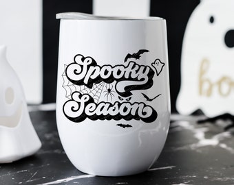 Spooky Saison svg, Happy Halloween svg, Spinne, Spinnennetz, Geist SVG, EPS, PNG, Dxf Digital Design Download, Cricut, Dateien zum Schneiden