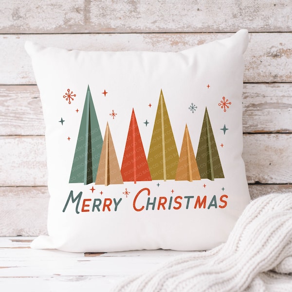 Mid Century Modern Christmas Tree | Merry Christmas SVG Digital Download Design