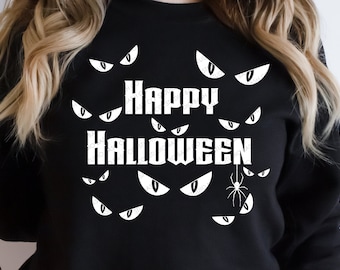Happy Halloween svg, Scary Eyes svg, Horror Eyes svg, Watching You SVG, EPS, PNG, Dxf Digital Design Download, Cricut, Files for Cutting