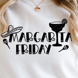 Margarita Freitag SVG, Sombrero SVG, Margarita svg, Maraca svg, Arbeitsleben EPS, PNG, Dxf Digital Design Download, Cricut, Dateien zum Schneiden