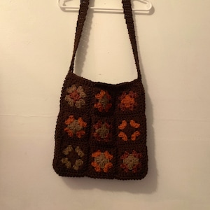 Custom Color Granny Square Bag