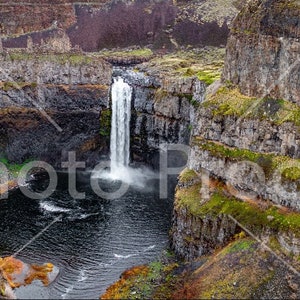 Cascadas Palouse, Washington, Paisaje, Arte mural natural, Descarga de fotos digitales, Imprímelas tú mismo