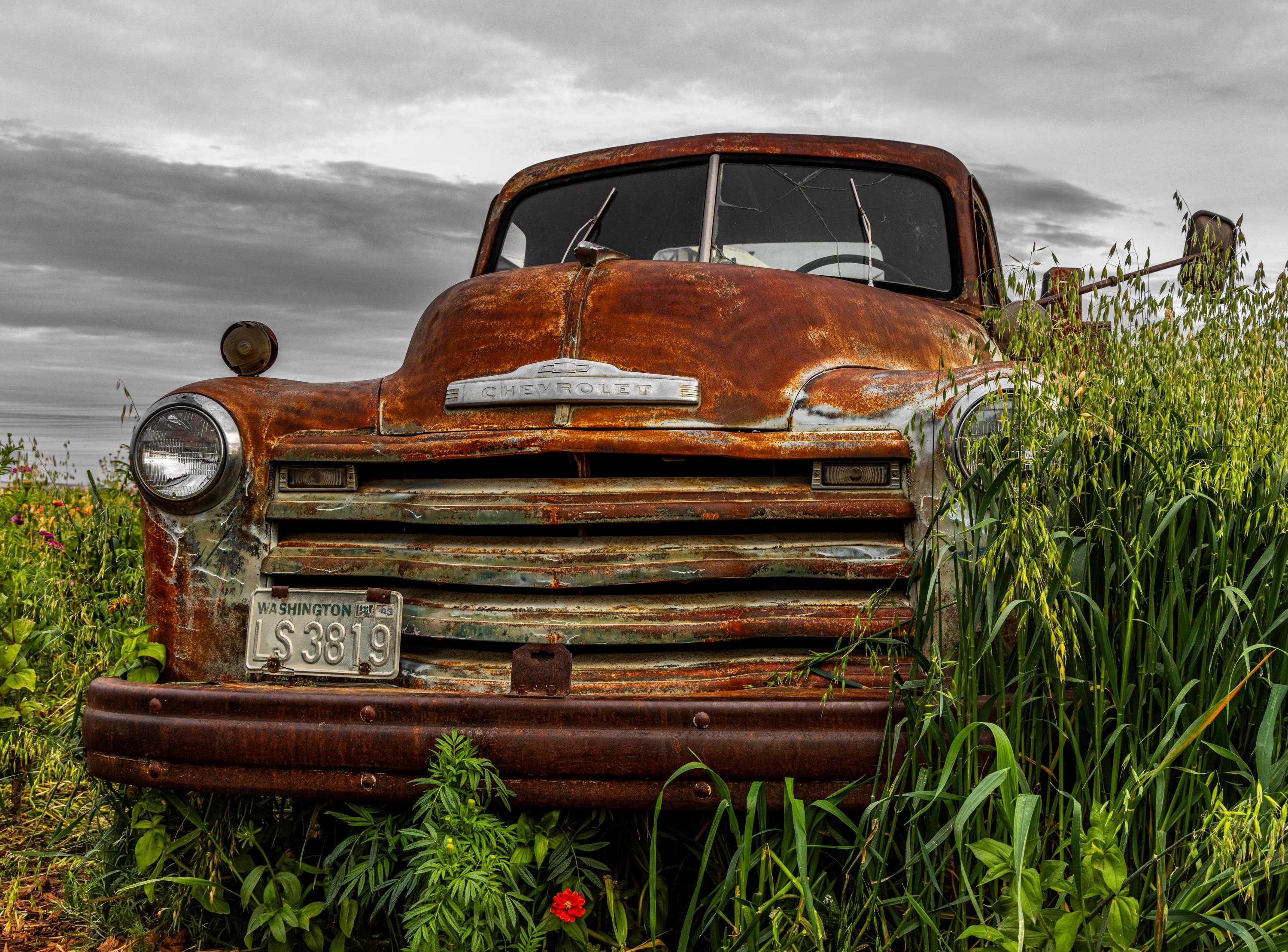 Abandoned, Chevy, Rusty, Wall Decor, Digital Download - Etsy