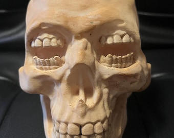 Corinthian Skull from The Sandman, Hand Painted Decoration Sculpture Home Decor