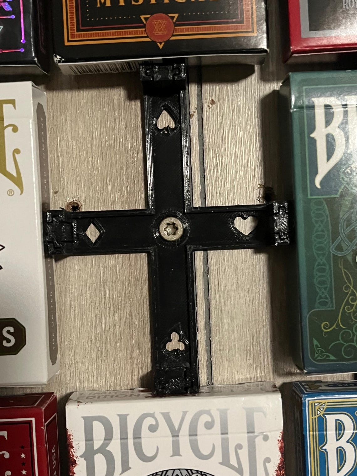Wall-mounted Playing Card Deck Modular Organizer Display for Collectors ...