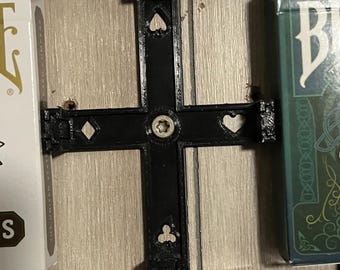 Wall-Mounted Playing Card Deck Modular Organizer Display for Collectors - Buy More, Save More!