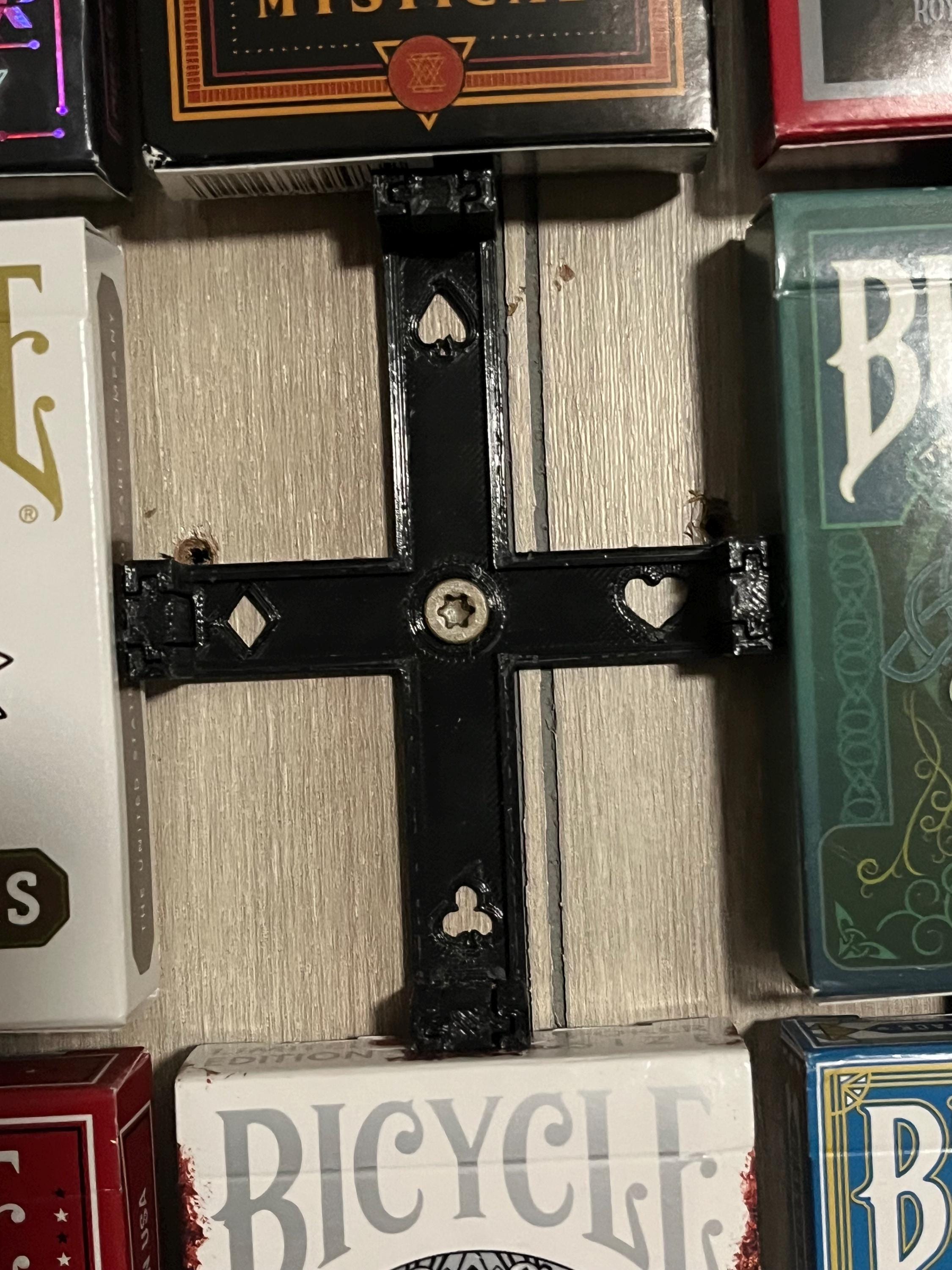Wall-mounted Playing Card Deck Modular Organizer Display for Collectors ...