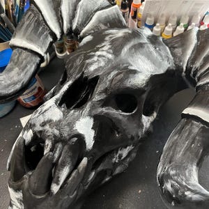 Deathclaw Skull Fallout Prop – Hand Painted 3D Printed, Gamer Gift ...