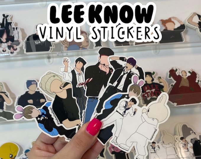 Lee Sticker Lee Know Stray Kids Sticker | SKZ Sticker | Kpop Stickers ...