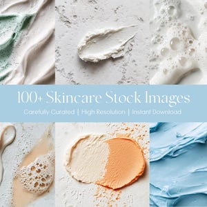 Ästhetische Hautpflege Stock Fotos | Beauty Produktfotografie (Digitaler Download)