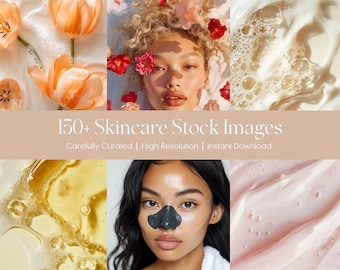 150+ Aesthetic Skincare Stock Photos | Beauty Business Images (Digital Download)