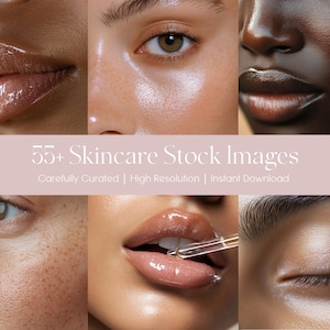 Hautpflege Stock Fotos | Elegant Beauty Bilder (Digitaler Download)