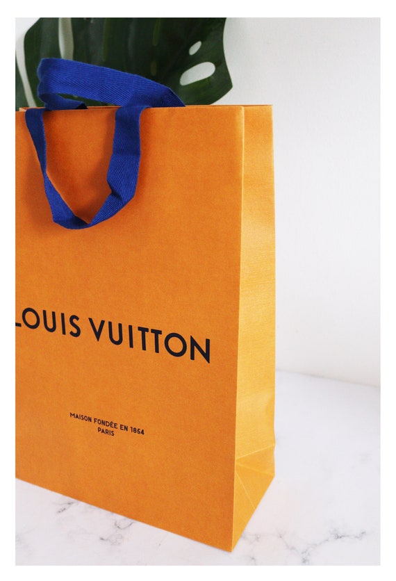 Louis Vuitton Shopping/ Gift Bag | Etsy Australia