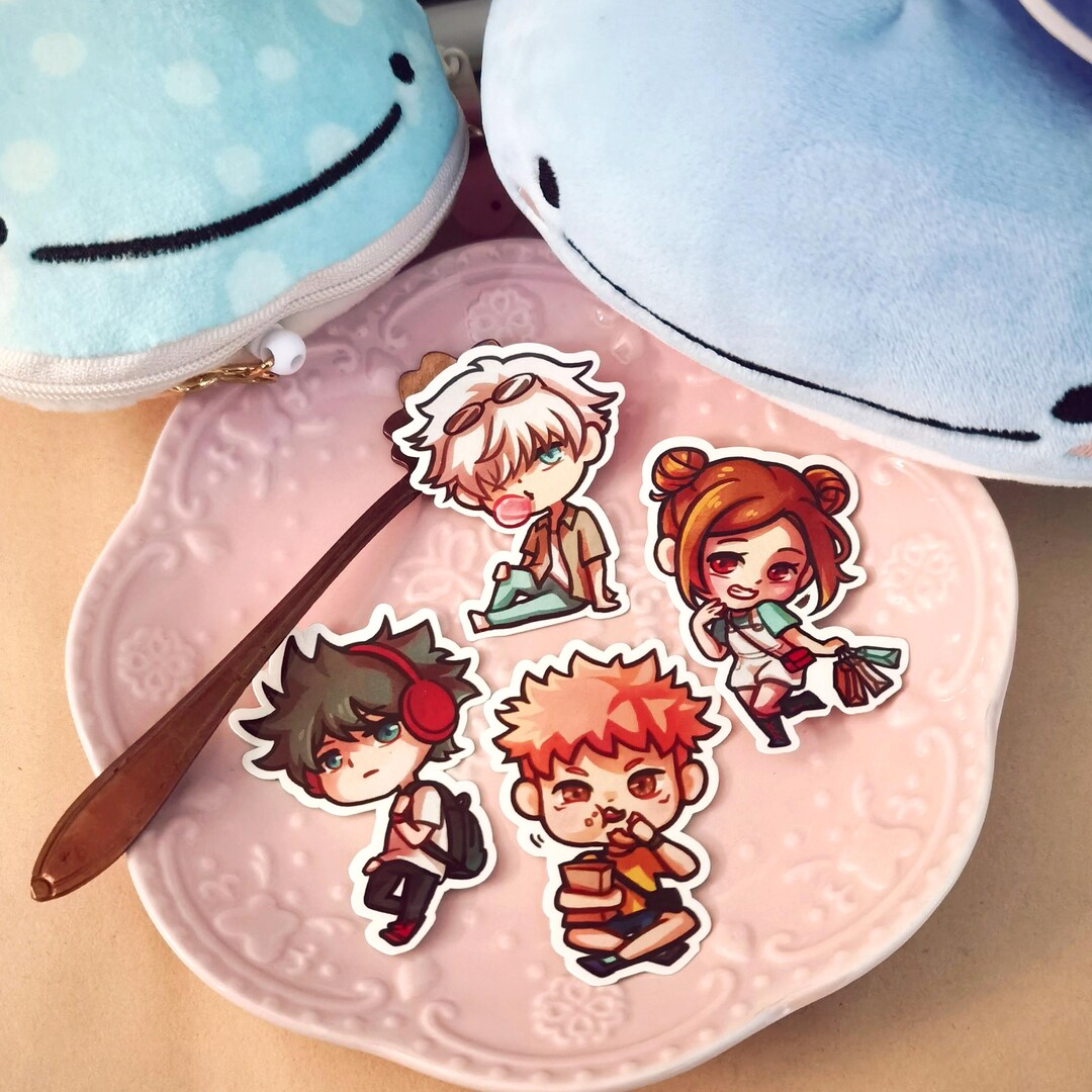 JJK Sticker Set Waterproof - Etsy