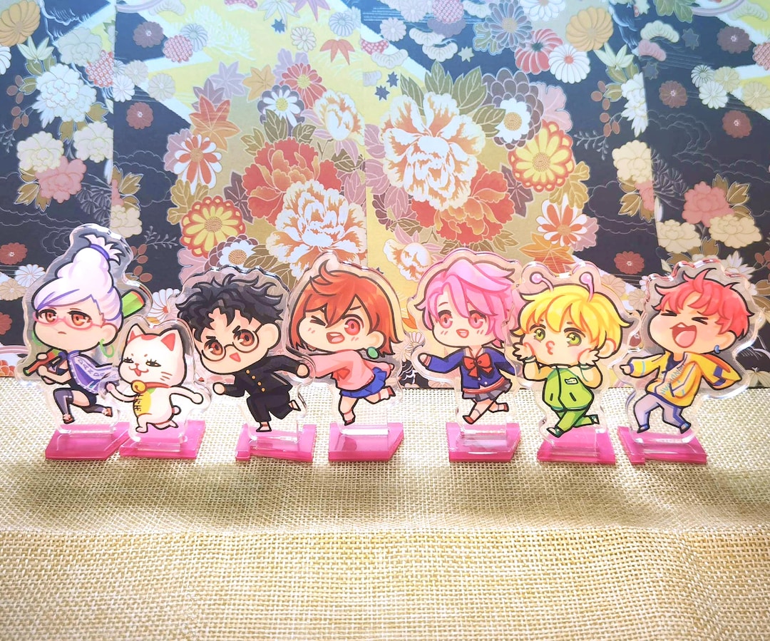 DDD Chibi Anime Characters Sticker Set and Standees - Etsy