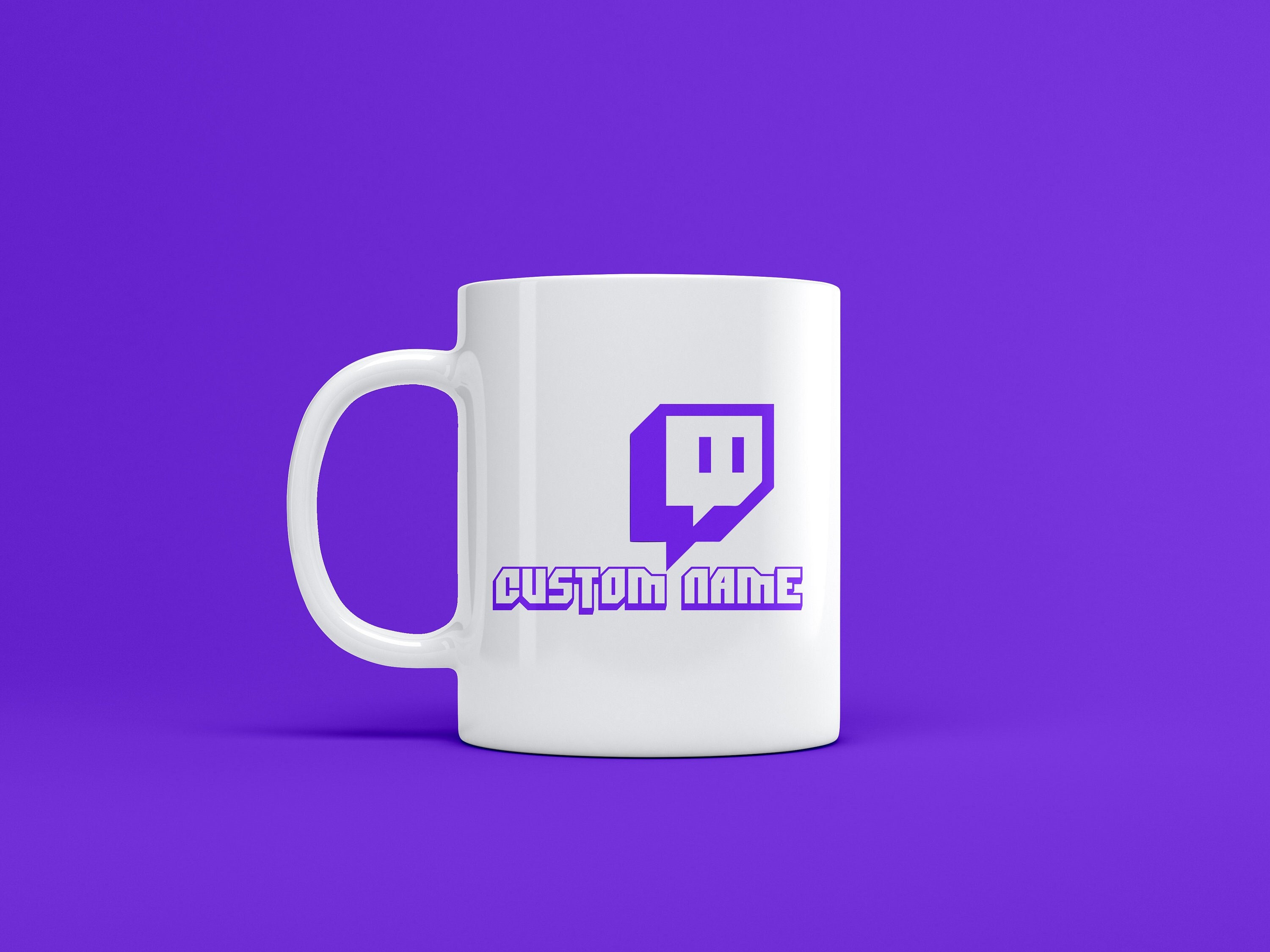 Custom Twitch Channel Logo Mug