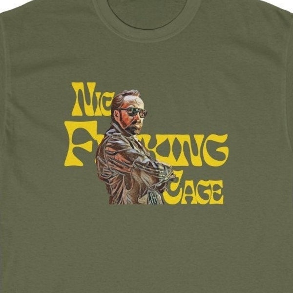 Nic F'n Cage Tee - Nicolas Cage, Unbearable Weight of Massive Talent, Funny, Meme Tee