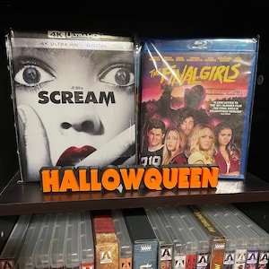 Hallow Queen Sign  / bookcase display / shelf display