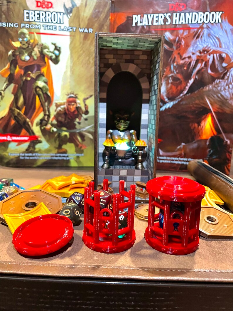 Dice Jail / Dungeons and Dragons / Dice Cage / Dnd Etsy