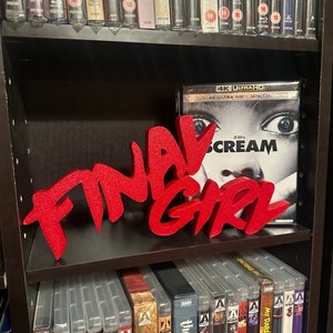 Final Girl Sign XL Size / Display