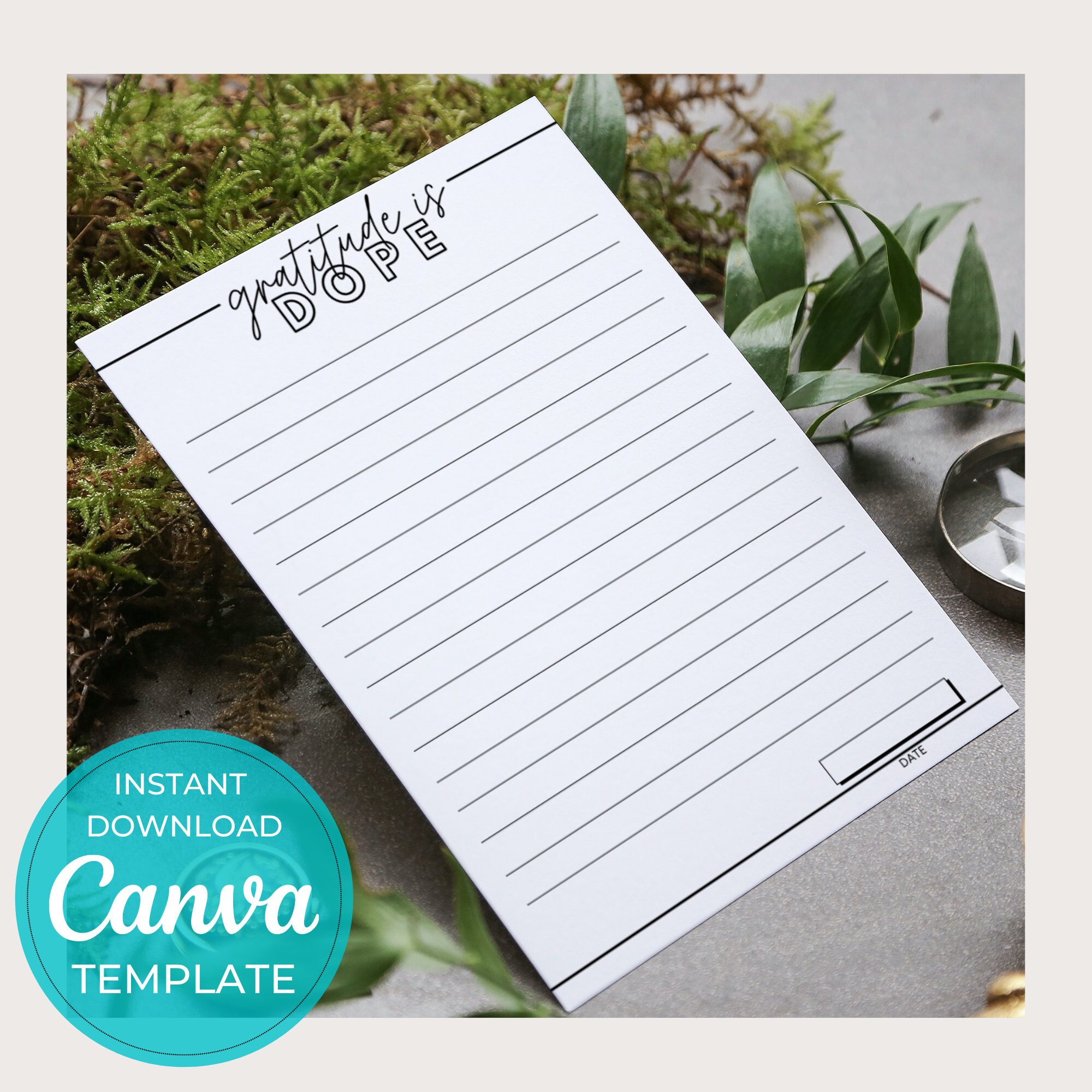 Thanksgiving Activity Printables | Gratitude is Dope Full Pack | Canva ...