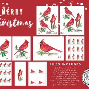 Cardinal watercolor, Christmas cardinal, red bird painting, Cardinal phone screen, cardinal gift tag, bird watercolor, cardinal Christmas