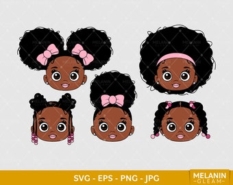 Peekaboo Black Girl, peekaboo girl svg, girl mom svg, little girl clipart, bundle svg, girl dad svg, princess svg