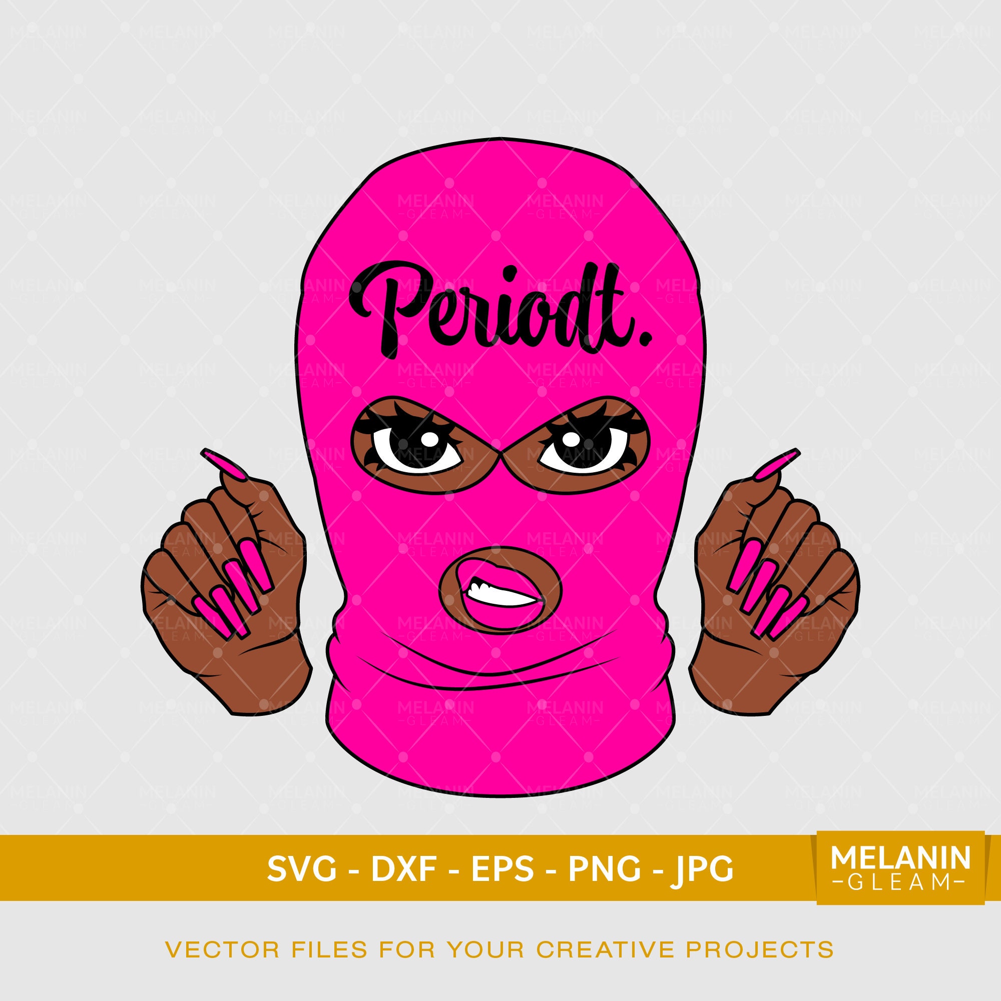 Womans Ski Mask Svg - Etsy