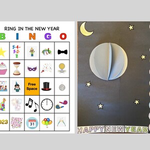 New Year's Eve Craft Bundle - Crafts for Kids - Etsy