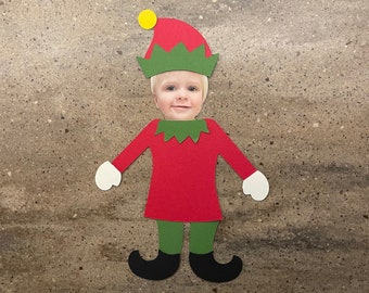 Elf Yourself Craft Kit--Cardstock Paper Craft for Kids - Christmas Crafts - Kids Crafts