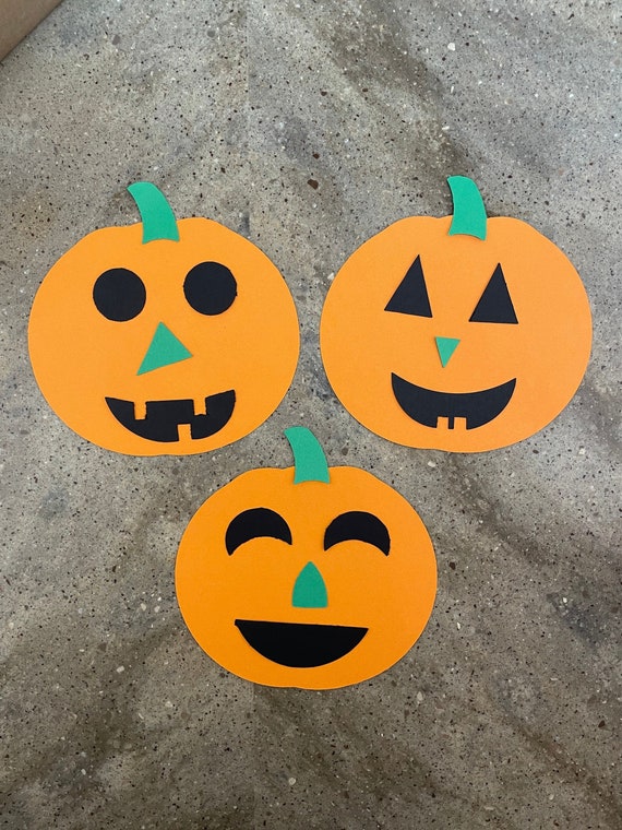 Pumpkins Craft Kit--Cardstock Paper Craft for Kids - Fall Crafts - Kids Crafts