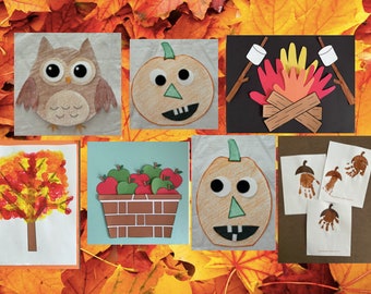 Kit Di Lavoretti Autunnali Per Bambini,4 Pezzi Lavoretti Creativi Per Bambinilanterna Bambini Animalifai Da Te Addobbi Autunnaliper La Decorazione Autunnale Del Ringraziamento Halloween 0 5