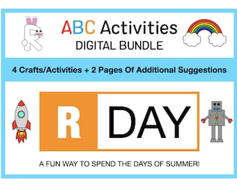 ABC Days Of Summer - R Day - Summer Crafts & Activities For Kids