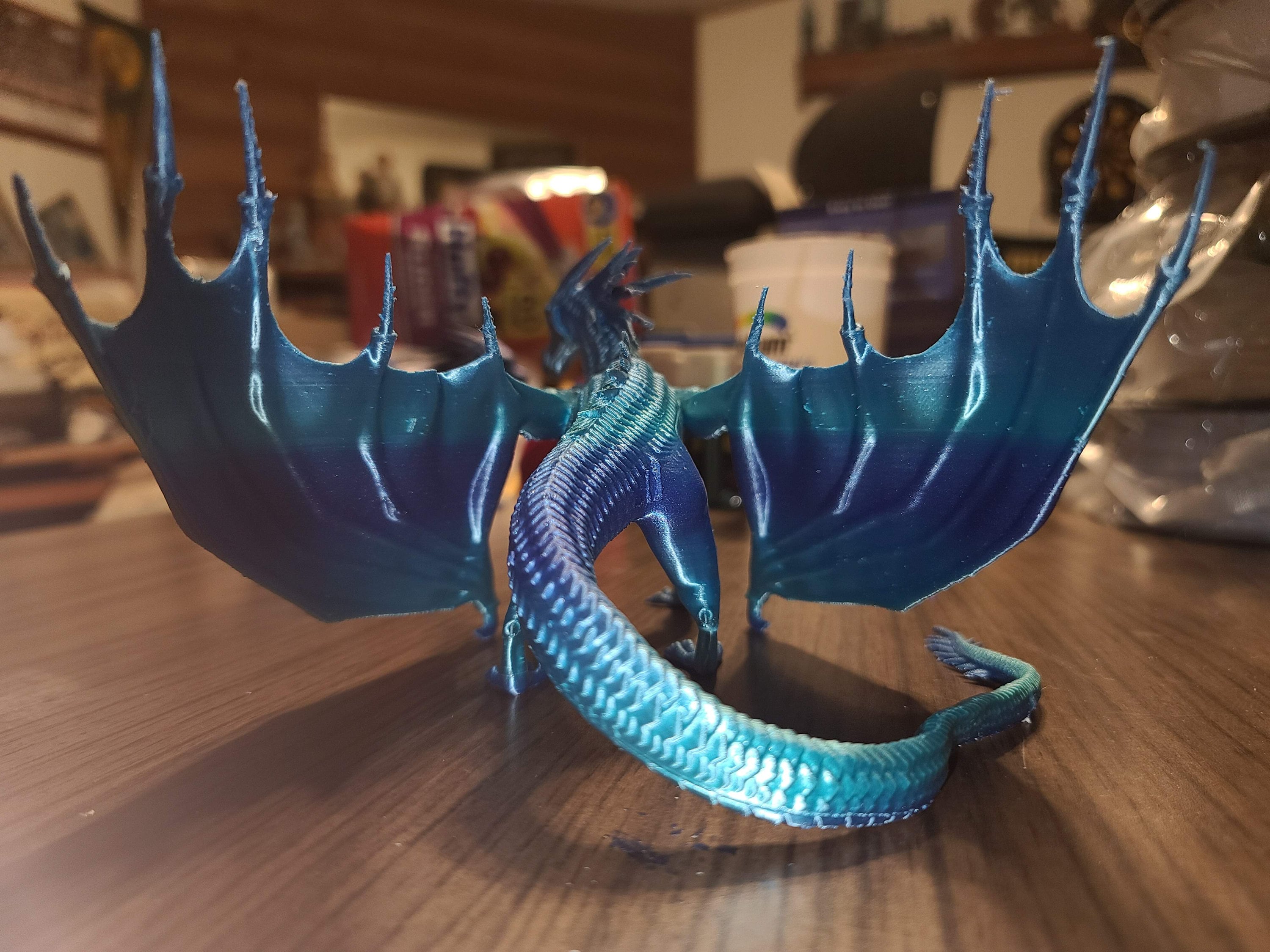 3D Printed Icewing From Wings of Fire Series Etsy