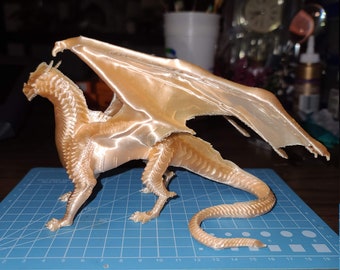 3D printed SandWing from the Wings of Fire series
