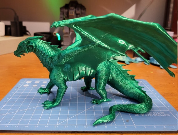 3D Printed Seawing From the Wings of Fire Series - Etsy