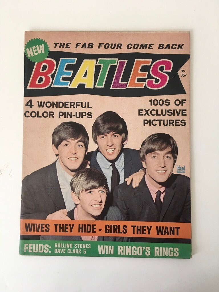 The Beatles Monthly - Etsy