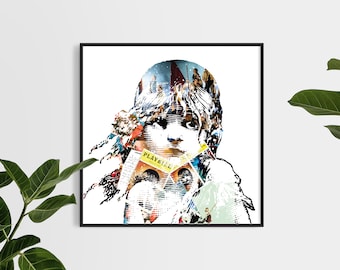 Les Misérables Musical Print, Original Fan Art (Digital Download)