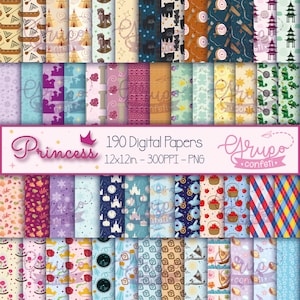 Documenti digitali delle principesse, download digitale, Ariel, Aurora, Anna, Elsa, Belle, Esmeralda, Jasmine, Megara, Merida, Tiana, Kida e altro ancora